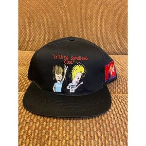 Vintage 1993 Beavis and Butt-Head MTV Snapback Hat